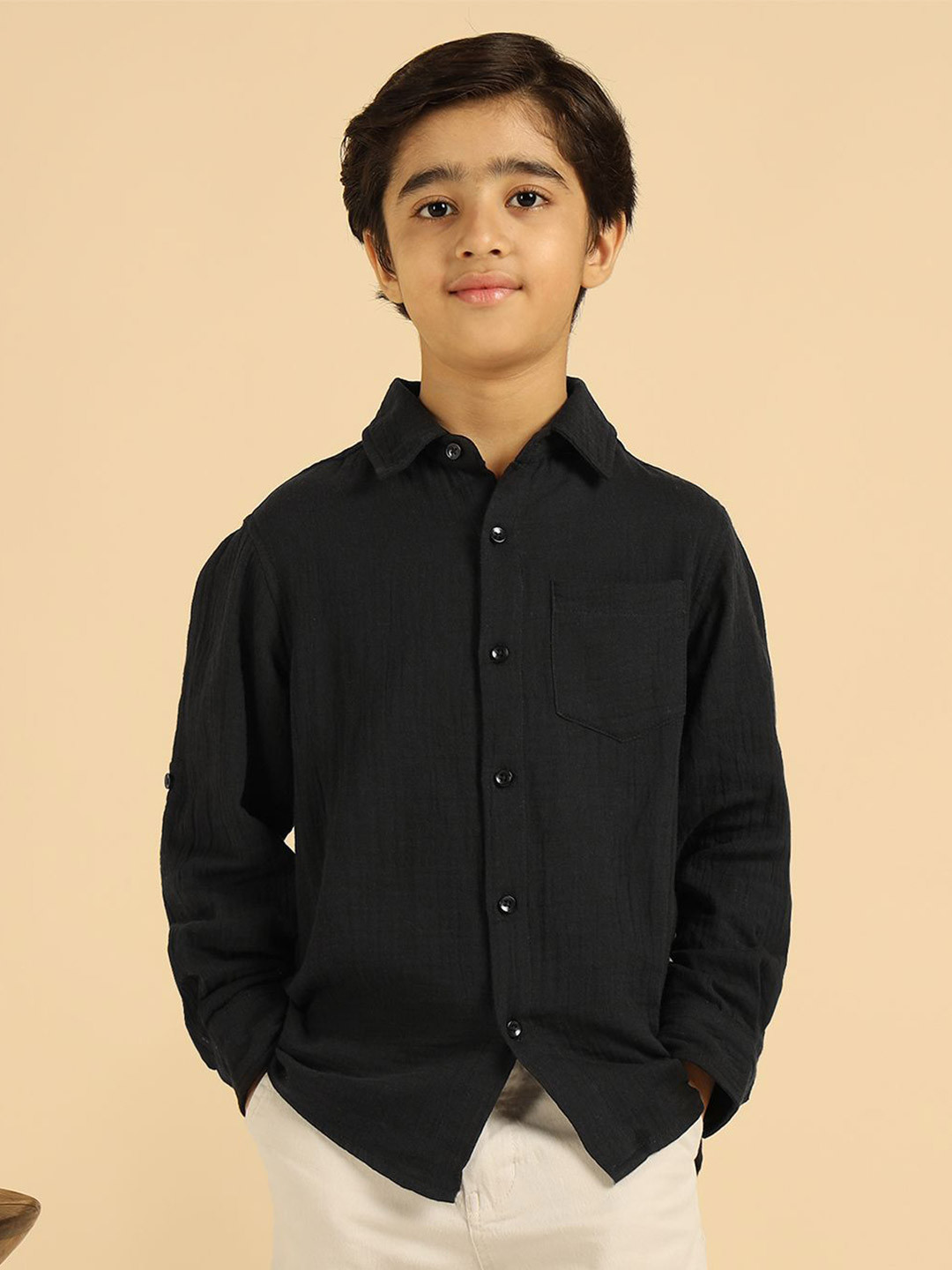 Bugandbees Boys Standard Casual Shirt