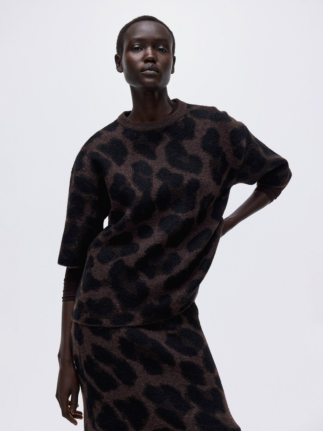 H&M Boxy Jacquard-Knit Jumper