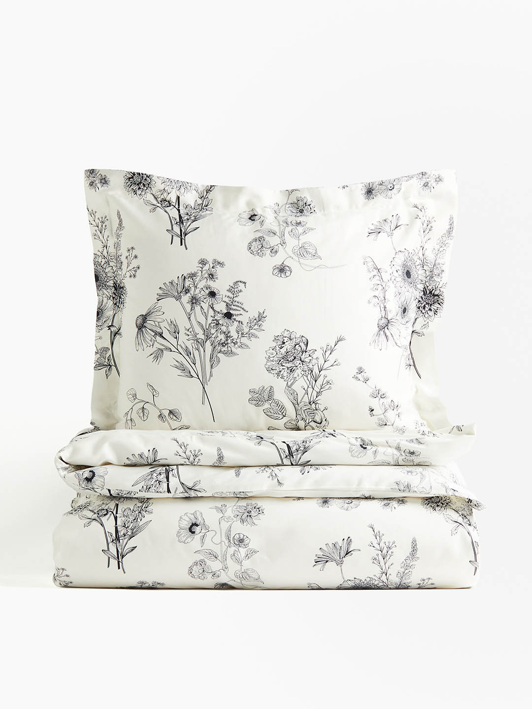 H&M Cotton Sateen Single Duvet Cover Set