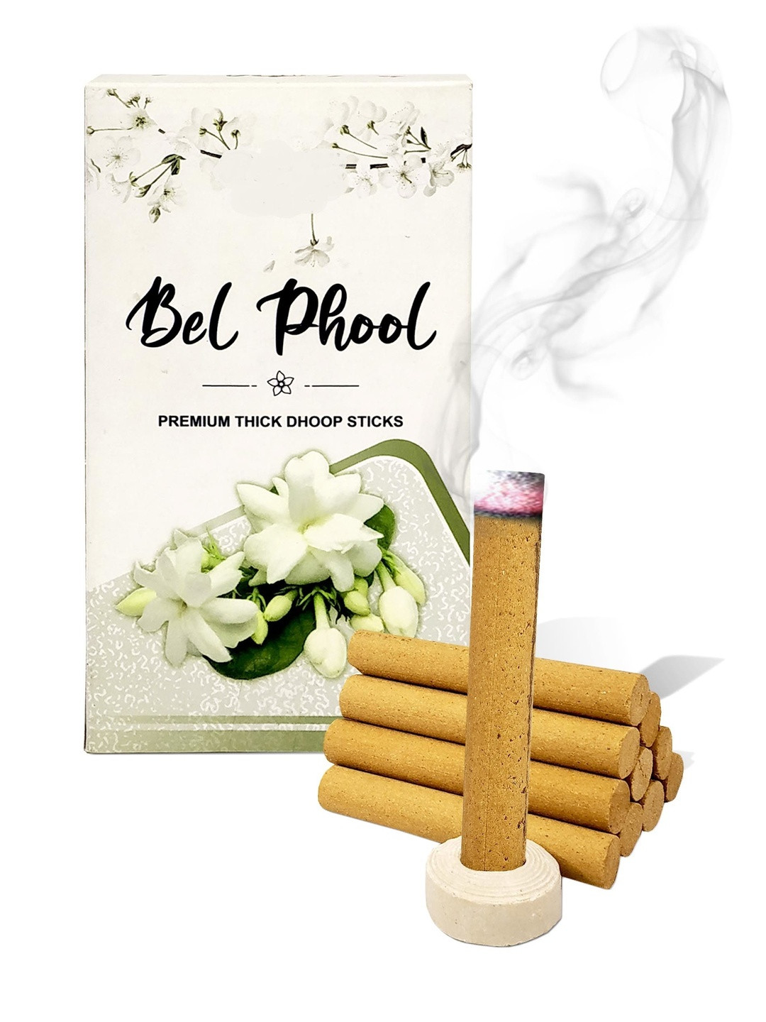 Airtick 10-Pcs Bindu Premium Bel Phool Scented Incense Sticks