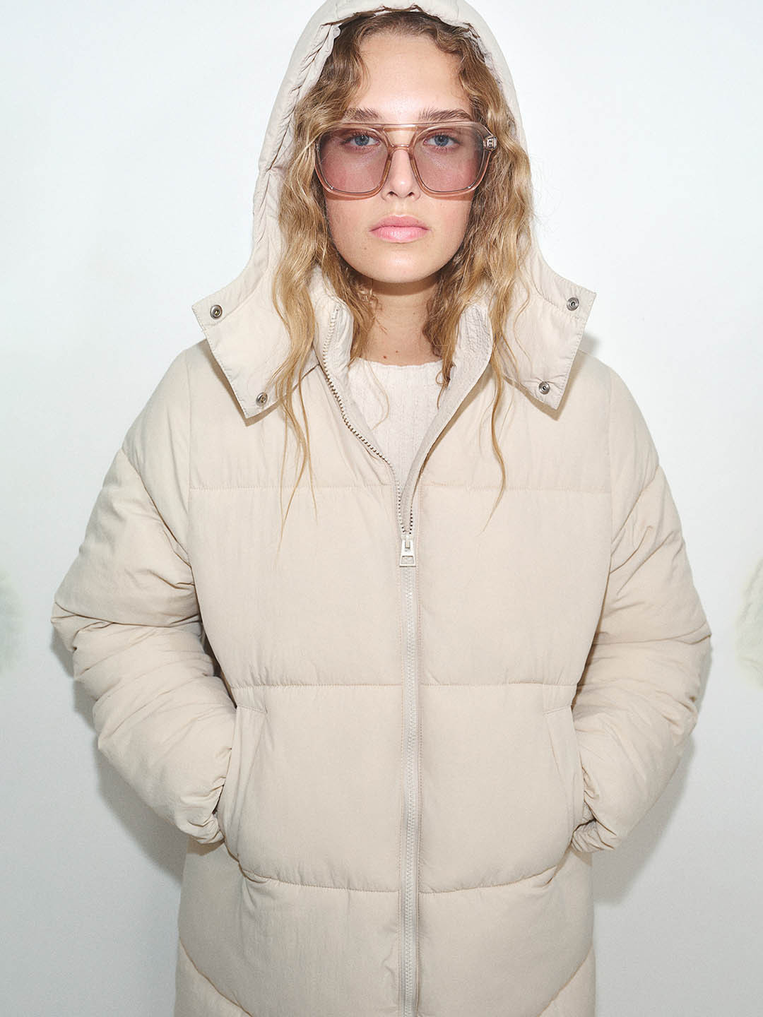H&M Long Puffer Jacket