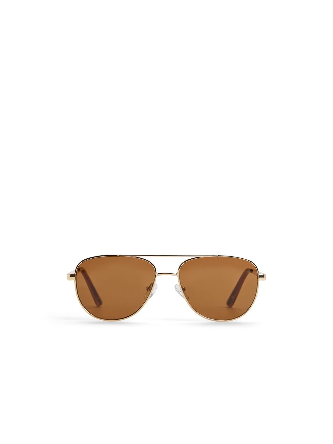 ALDO Women Aviator Sunglasses with UV Protected Lens LANDENAGYN710-GOLD