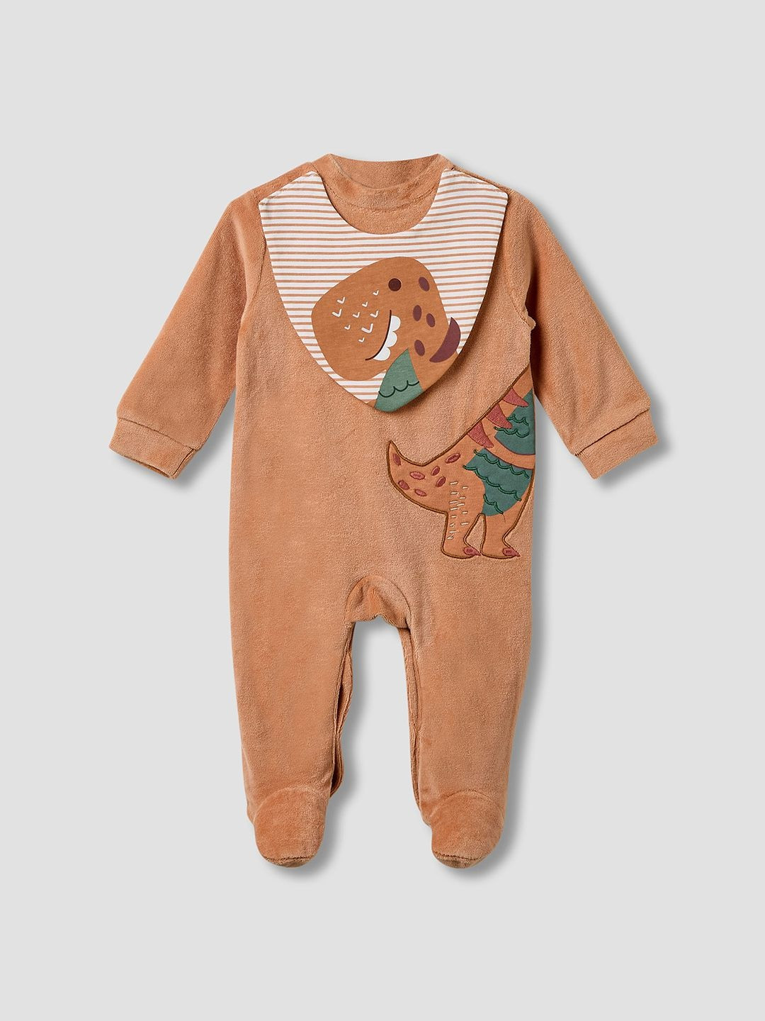 Juniors by Babyshop Kids Printed Sleepsuit with Closed Feet