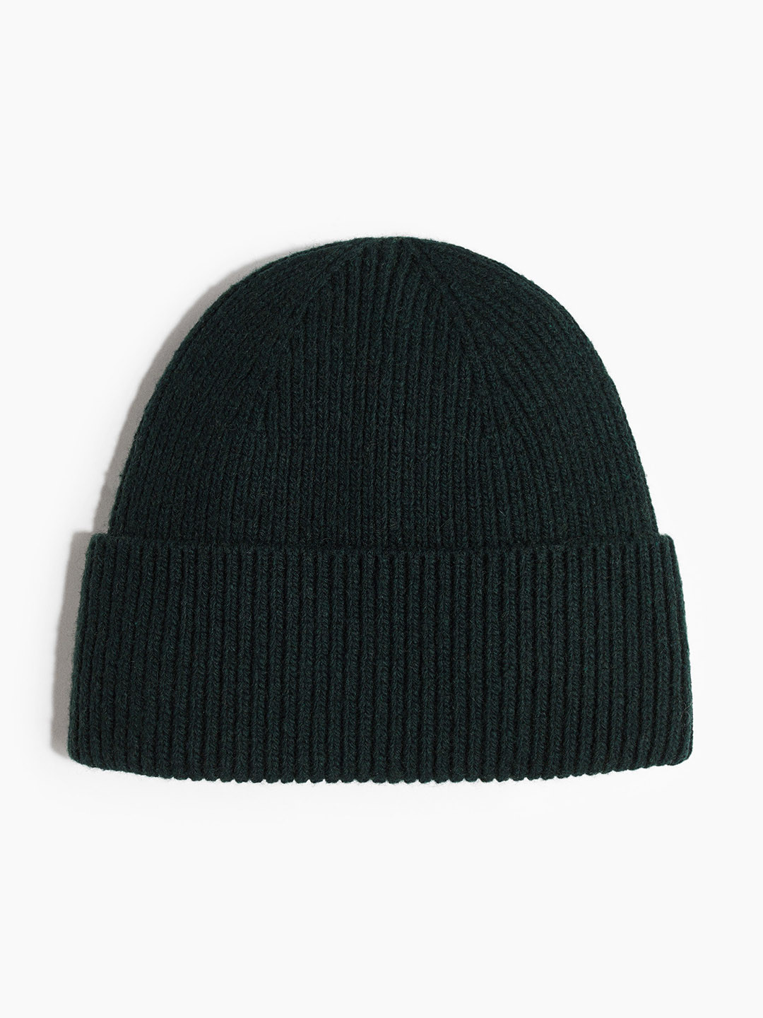 H&M Men Rib-Knit Wool-Blend Hat