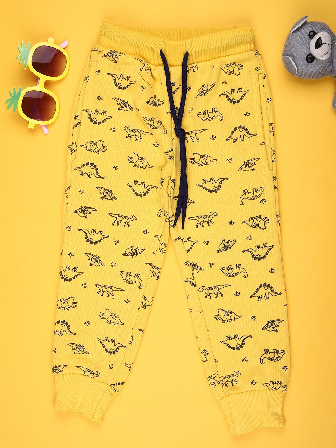 V-Mart Boys Printed LoungeSpun Fleece  W-Pyjama Joggers Lounge Pants