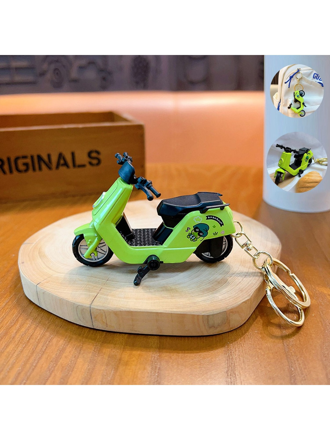 Flenzy Unisex Die-cast Metal Body Key Chain