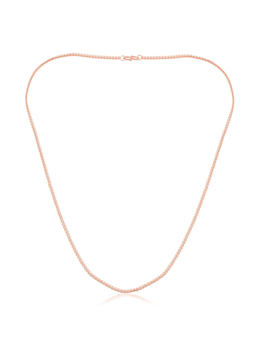 Missmister Unisex Copper-Plated Minimal Link Chain