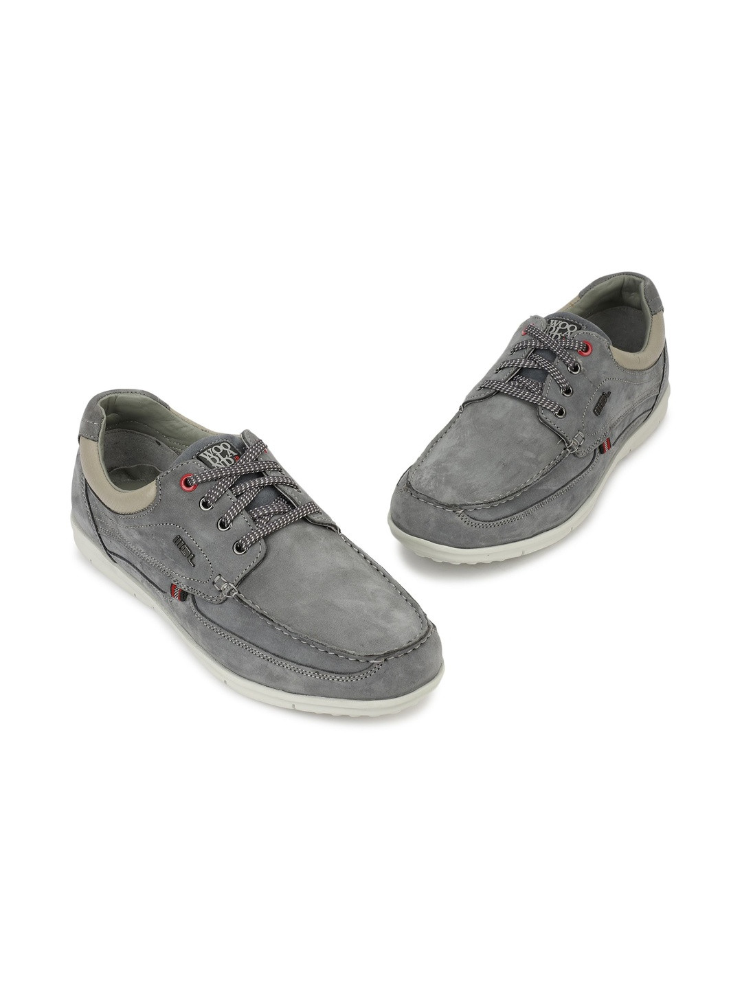 Woodland Men Nubuck Boat Shoes