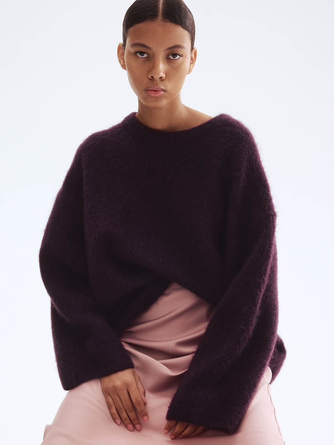 H&M Oversized Mohair-Blend Jumper