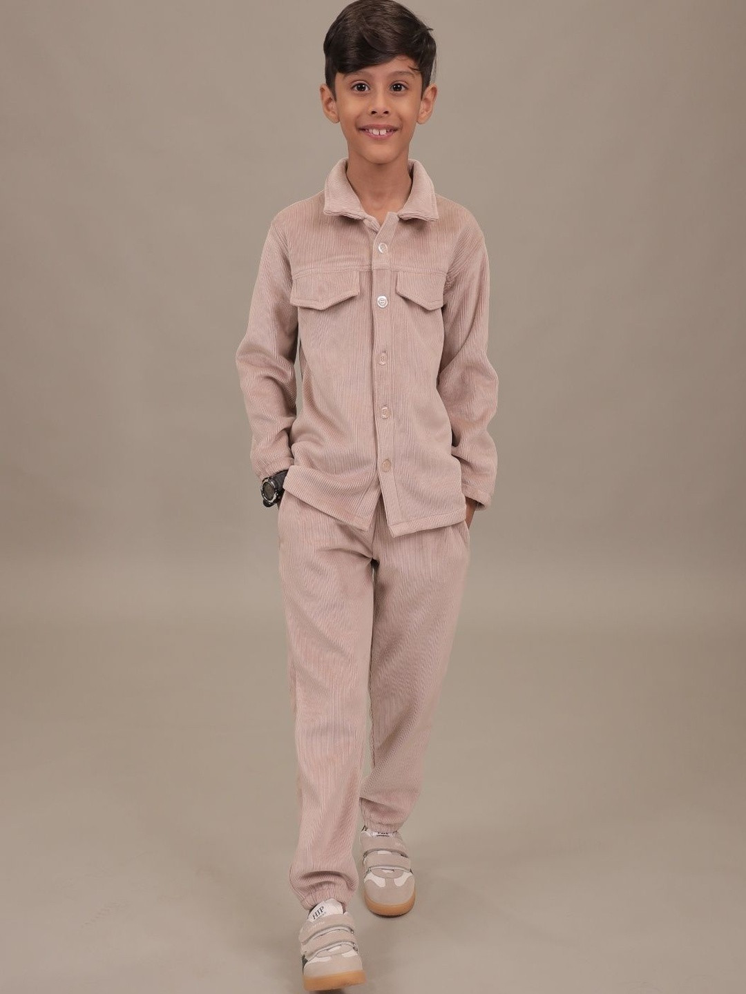 Grit N Groove Boys Shirt with Trousers