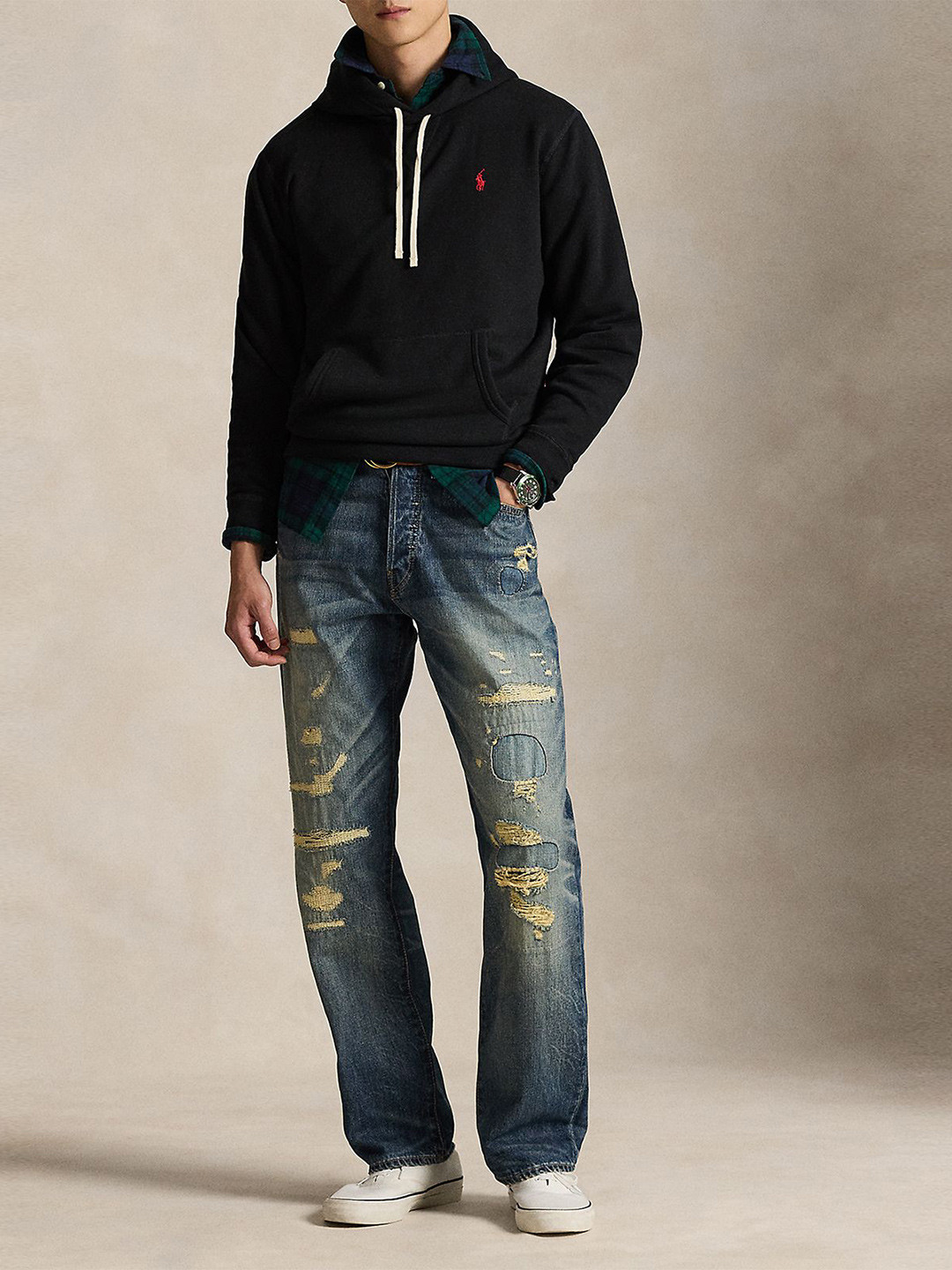 Polo Ralph Lauren Men Hooded Pullover Sweater