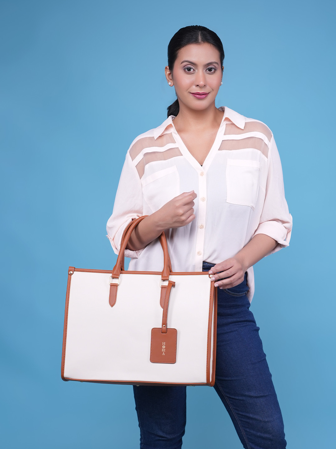 HORRA Women PU 13 Inch Laptop Bag
