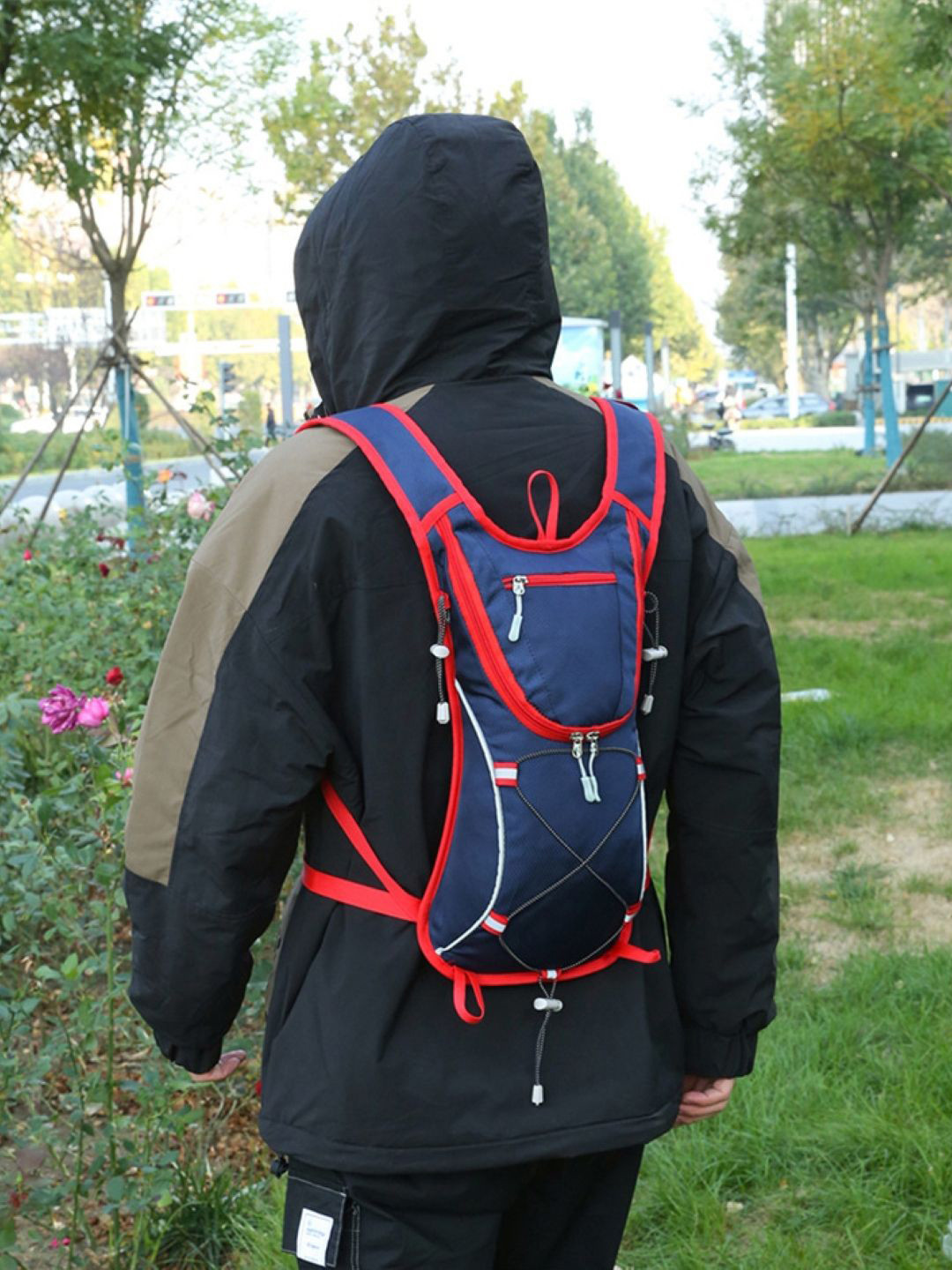 StyleCast Men Padded Zip Pocket Comfortable Backpack