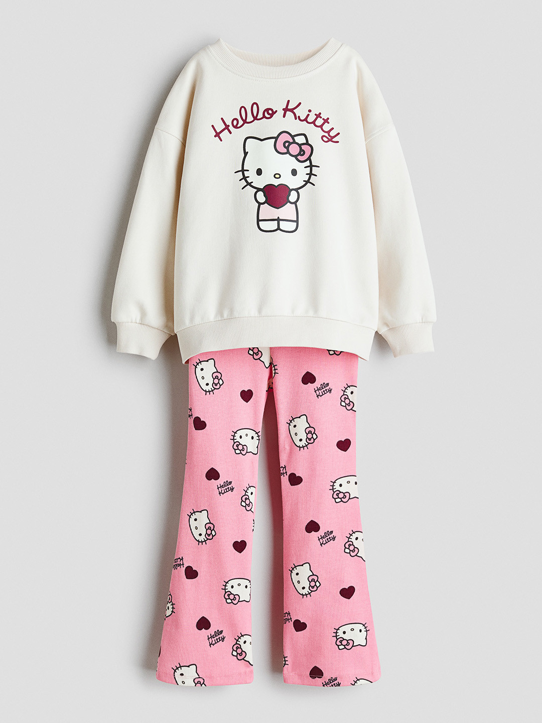 H&M Girls 2-Piece Sweatshirt And Leggings Set