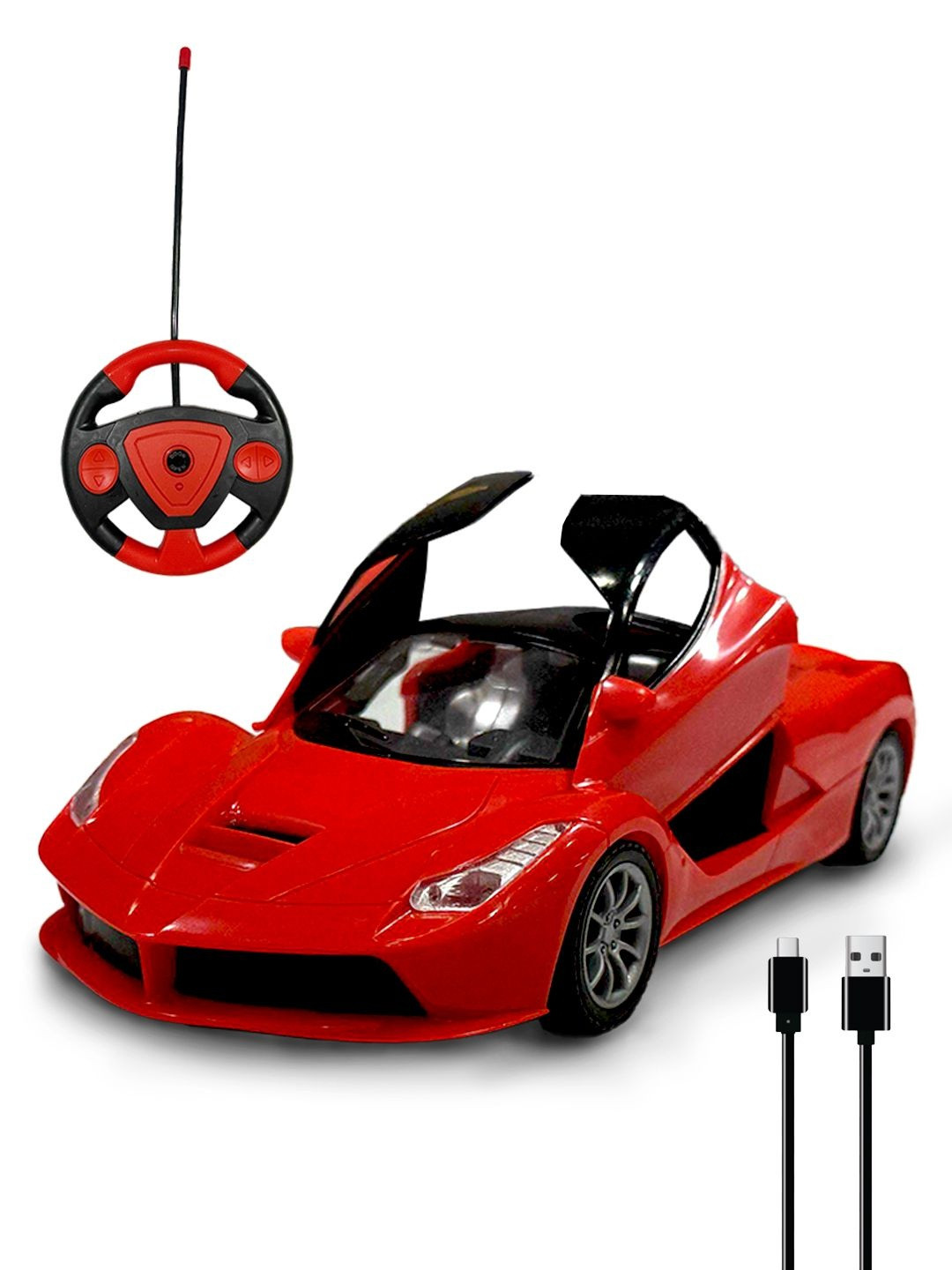 WEMBLEY Kids High Speed Rechargeable Remote Control Car