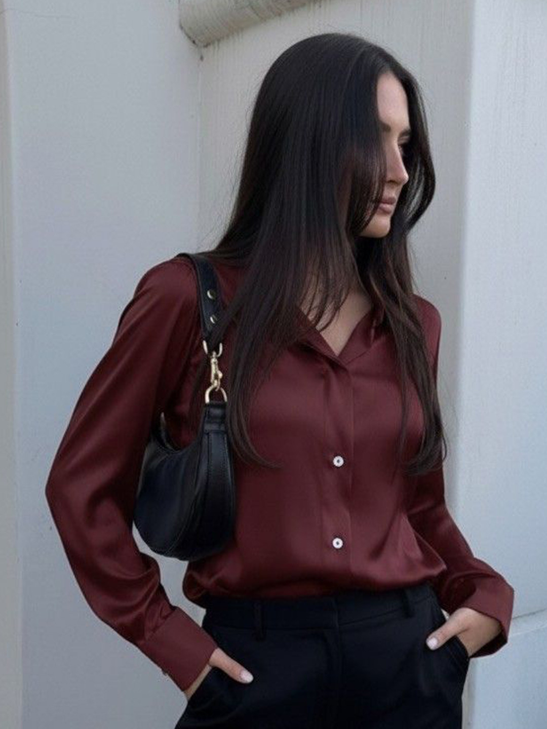 DELAN Women Comfort Party Shirt