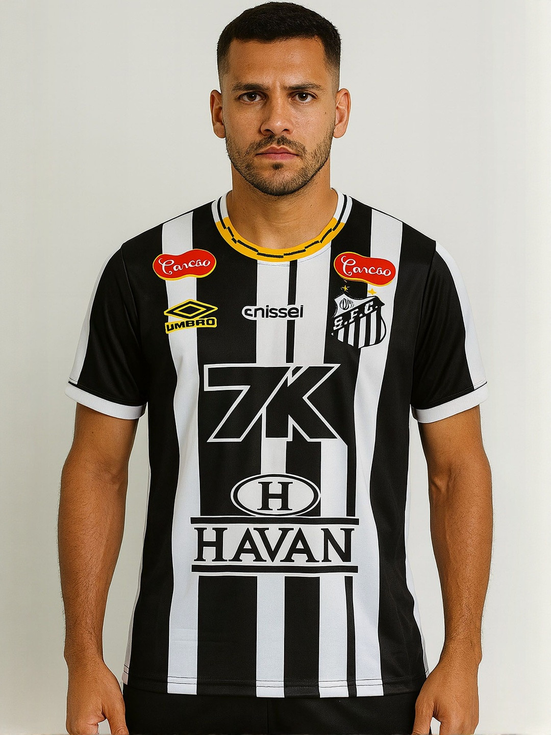 dostitch Men Sports and Team Jersey Printed  Neymar Round Neck Dri-FIT T-shirt