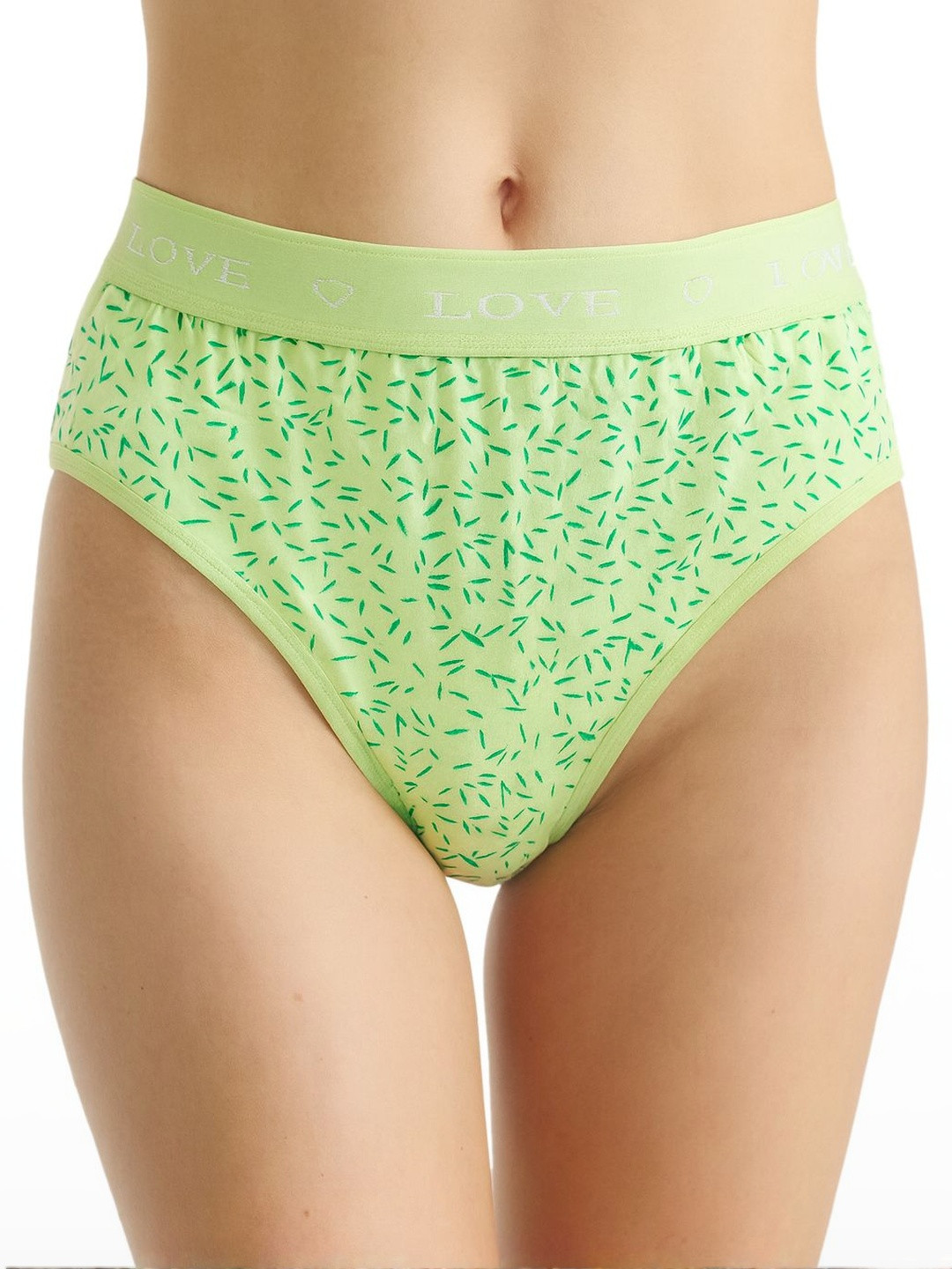 FiveFlag Pack Of 3 Printed 100% Combed Hipster Briefs