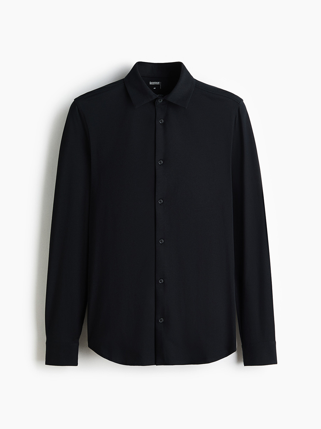 H&M Men Slim-Fit Four-Way Stretch Shirt