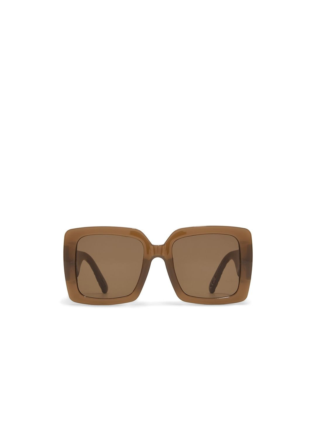 ALDO Women Brown Lens & Brown Rectangle Sunglasses EEMILIE271