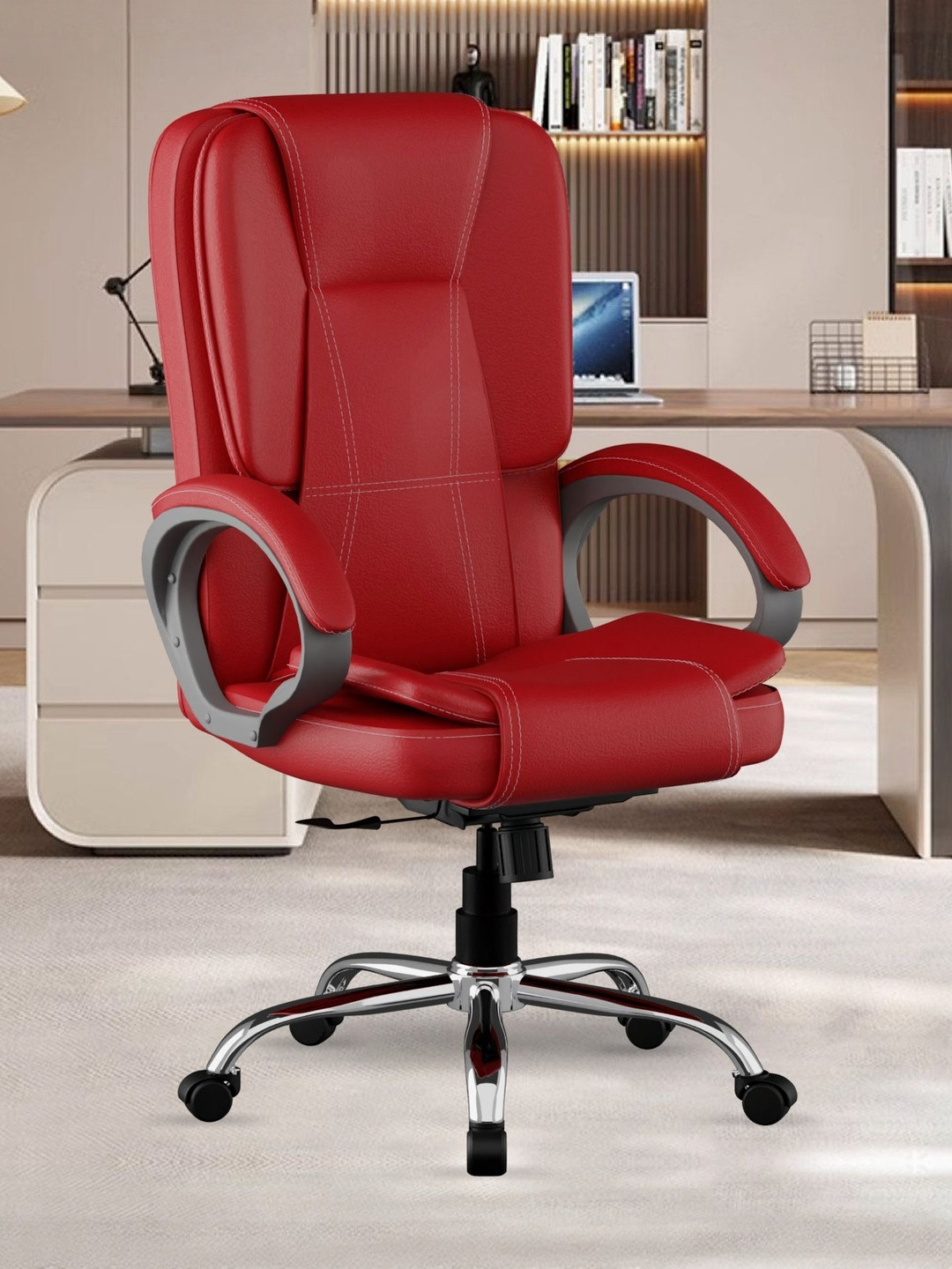 FUGO Unisex High Back Study Folding Chair