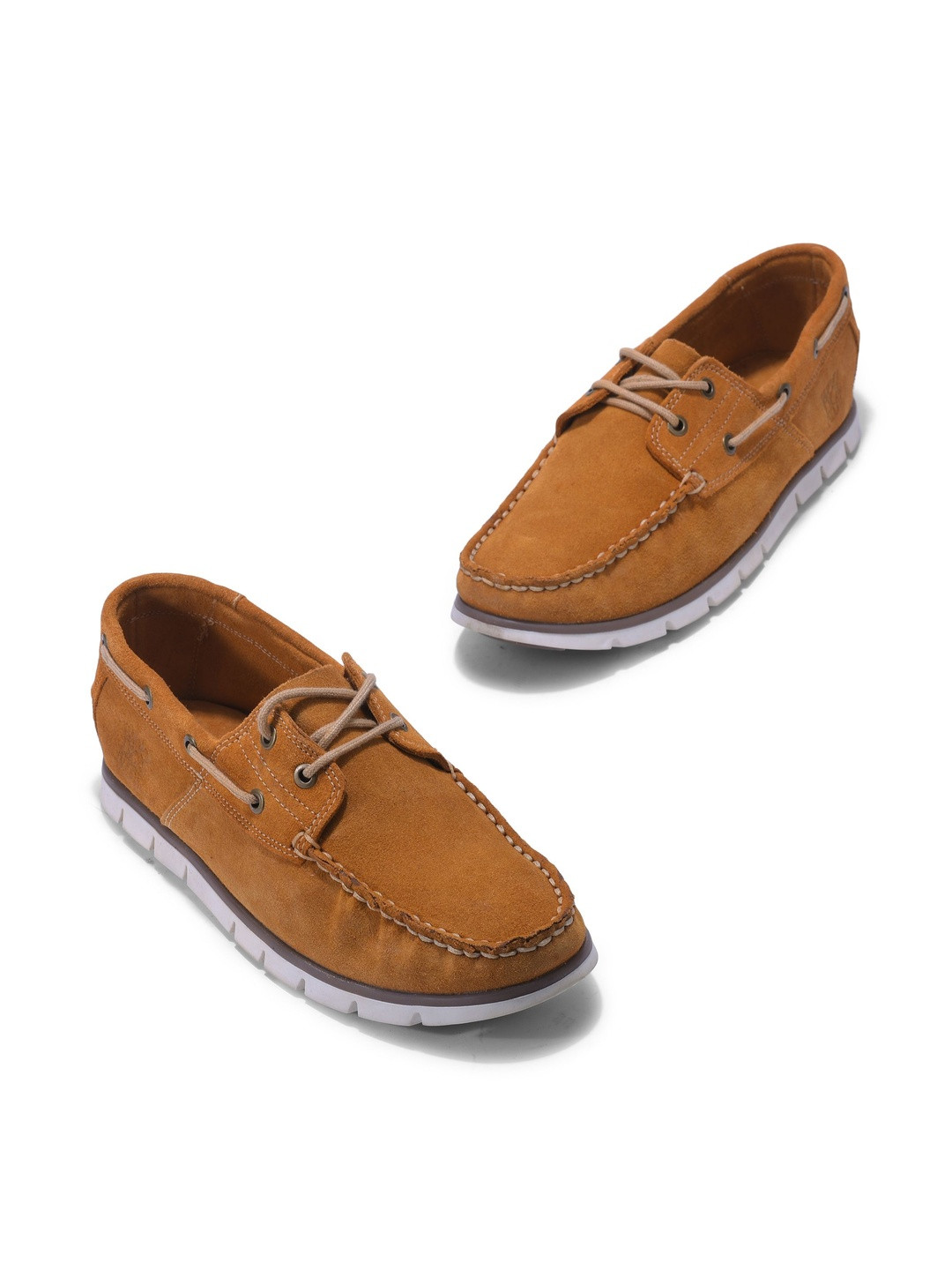 Woodland Men Suede Boat Shoes
