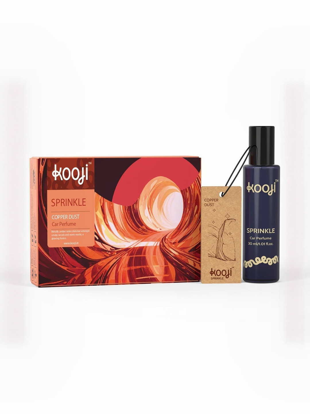 Kooji Copper Dust Car Freshener - 30 ml