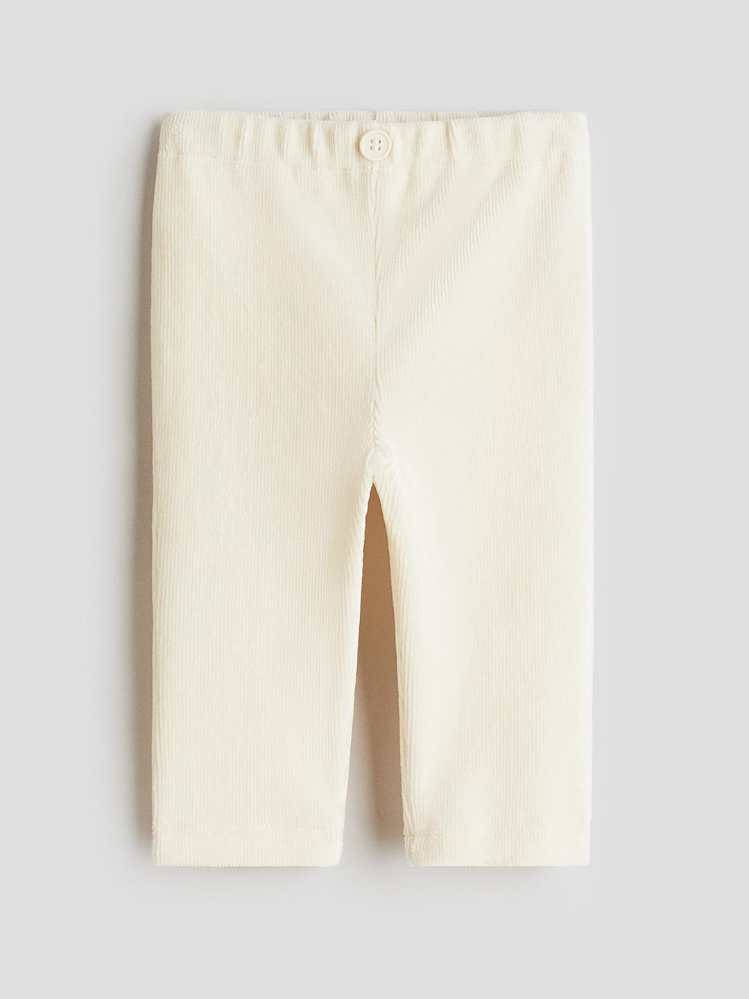 H&M Ribbed Velour Leggings