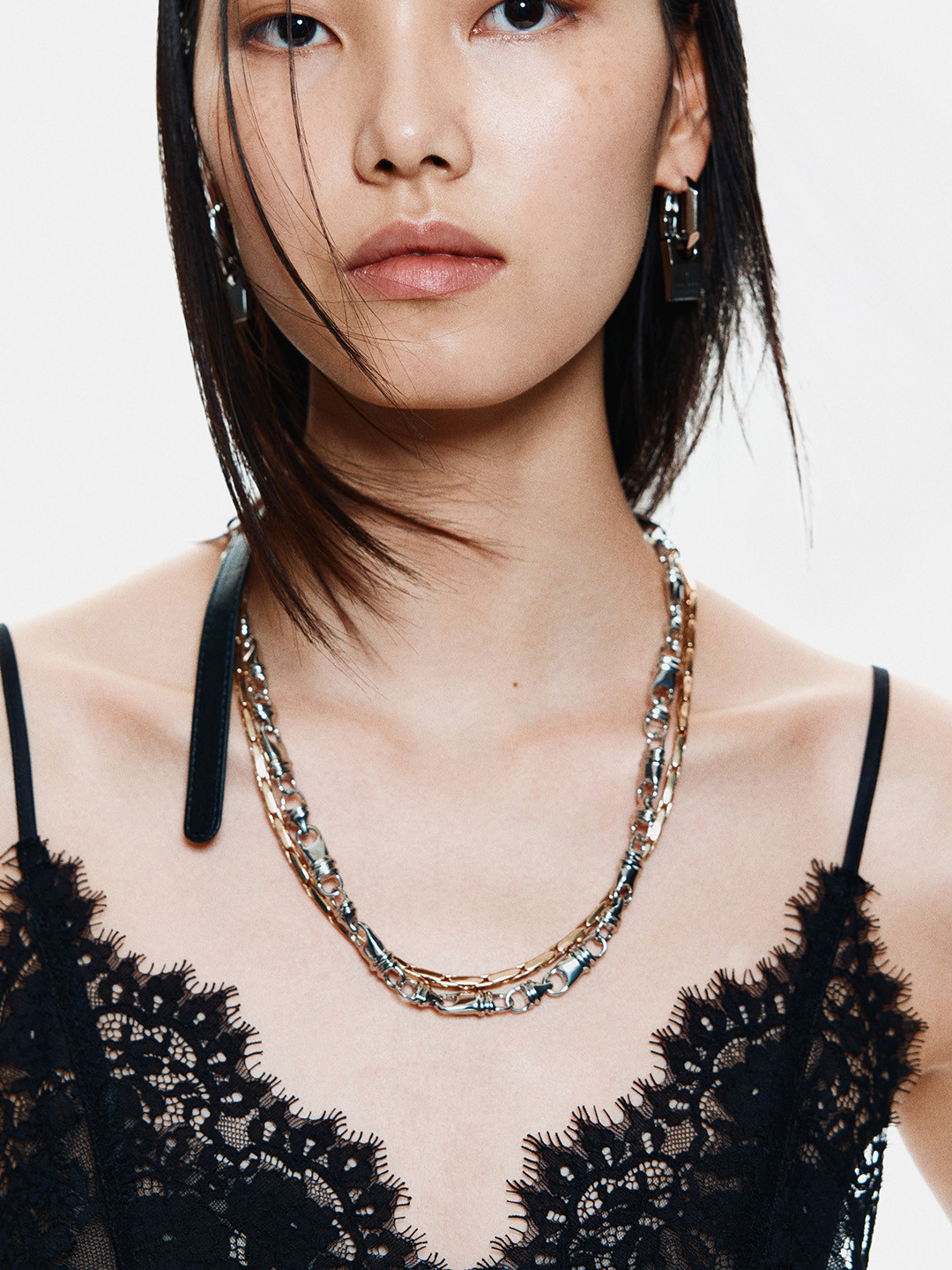 H&M Two-Strand Chain Necklace