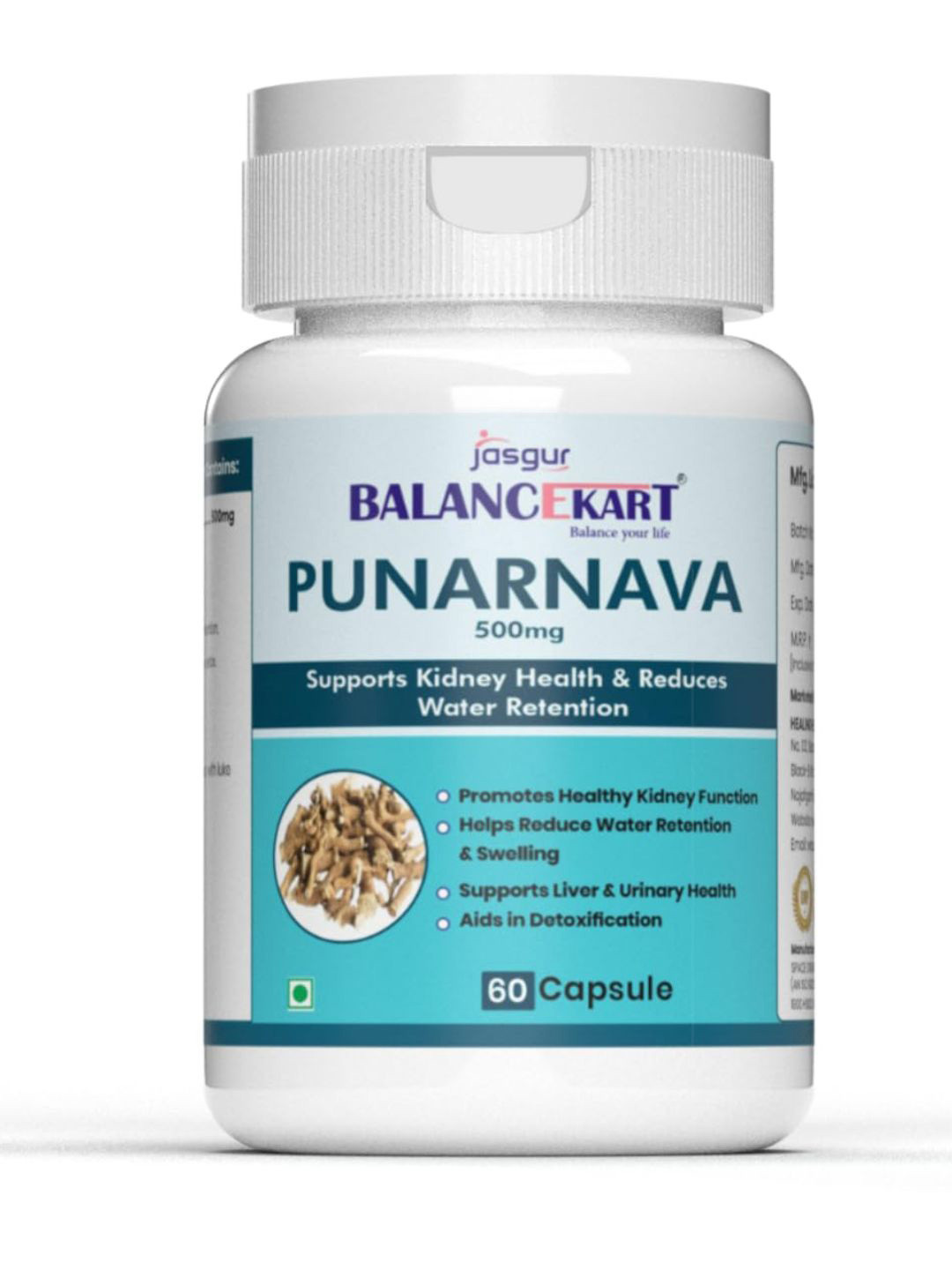 balancekart Punarnava Tablets - 60 Tablets