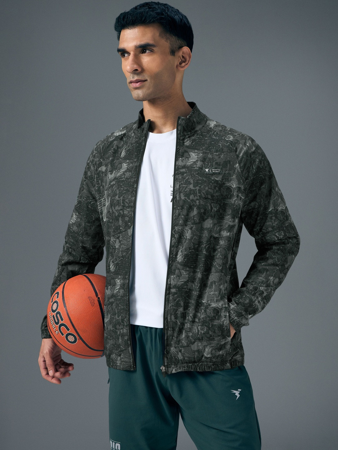 Technosport Men Lightweight Training or Gym Sporty Jacket