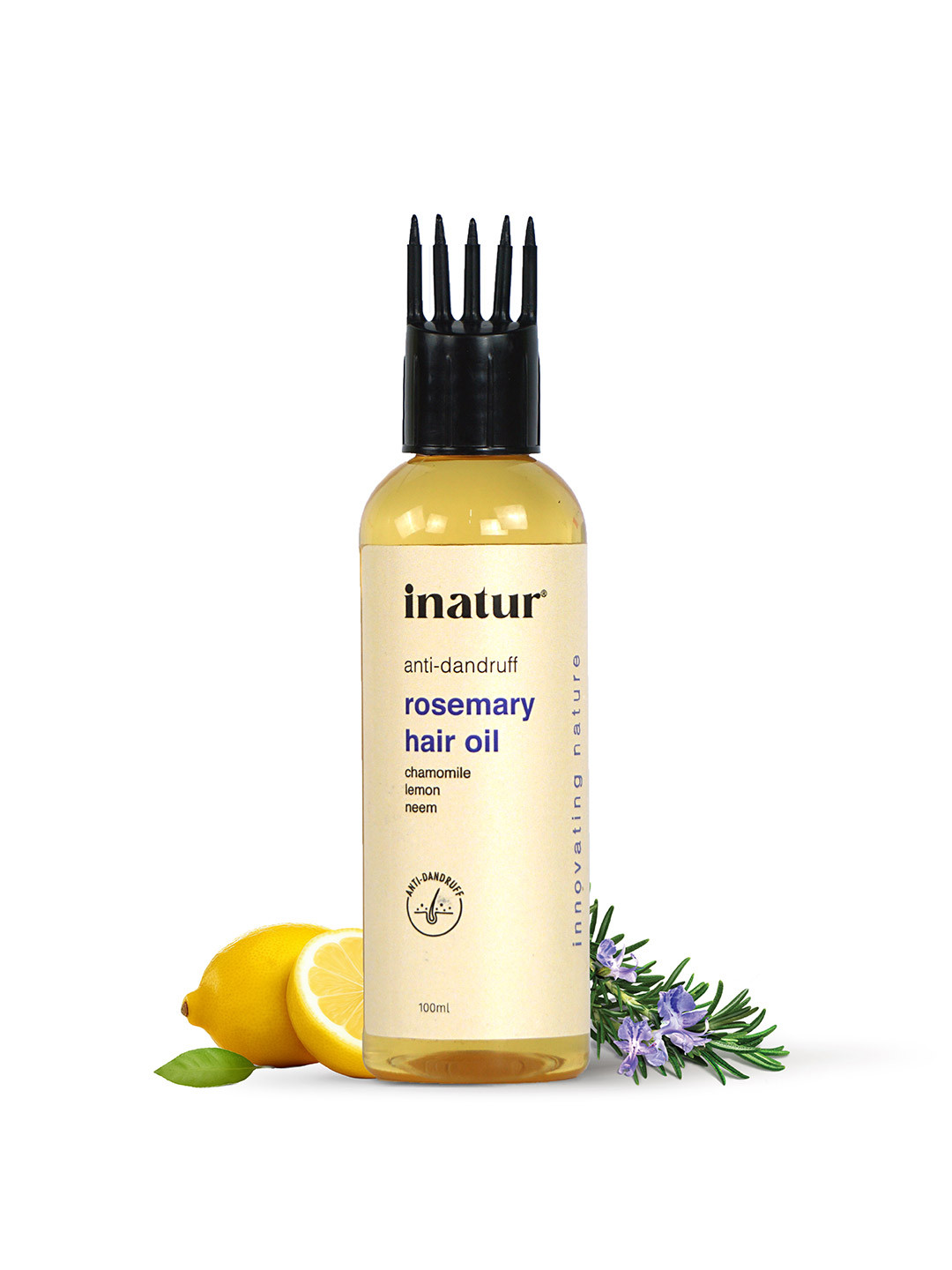 Inatur Rosemary Anti Dandruff Hair Oil - 100 ml