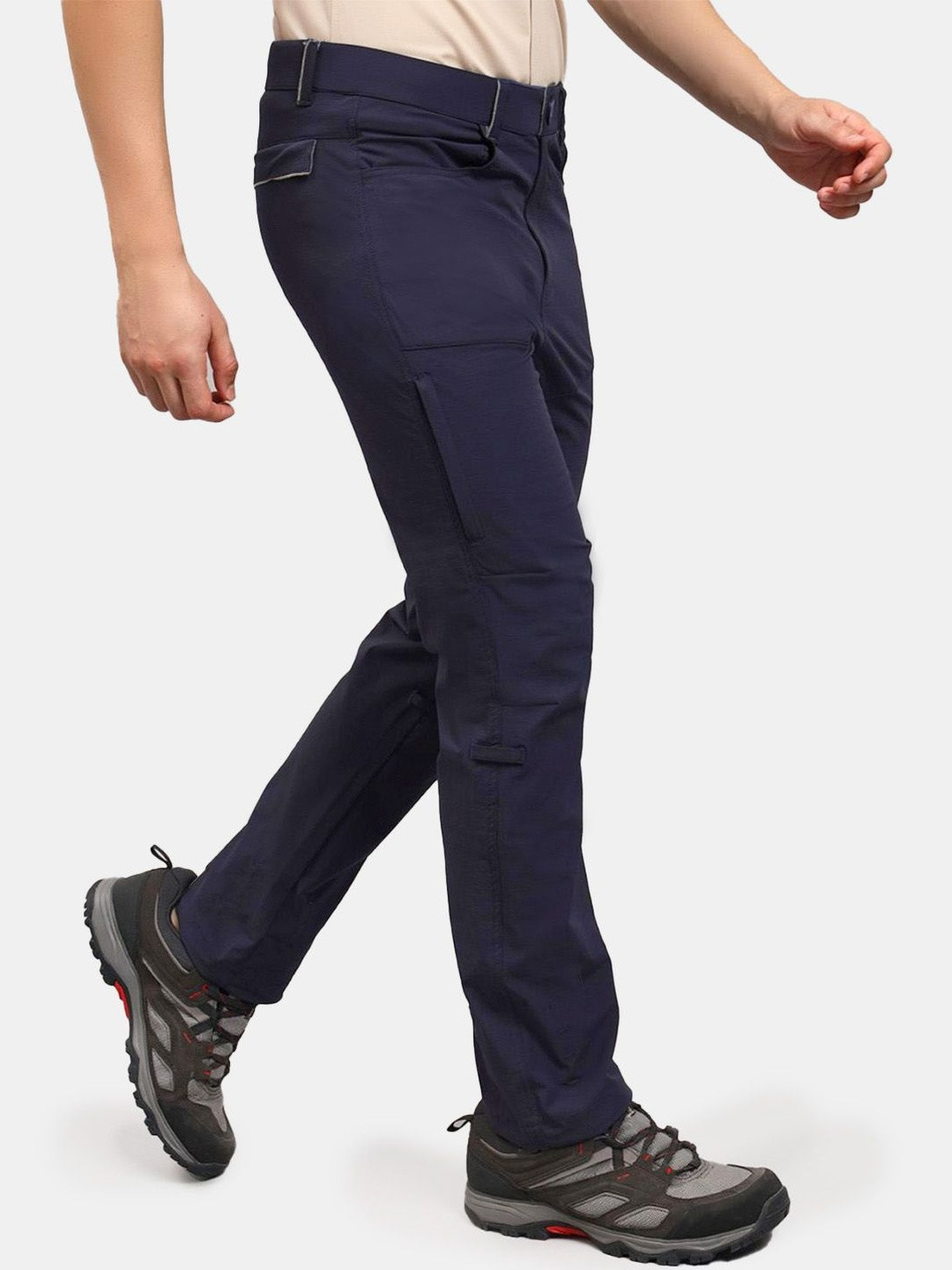 Reccy Men Relaxed Straight Leg Fit Sun Protected Tall Length Wrinkle Free Trouser