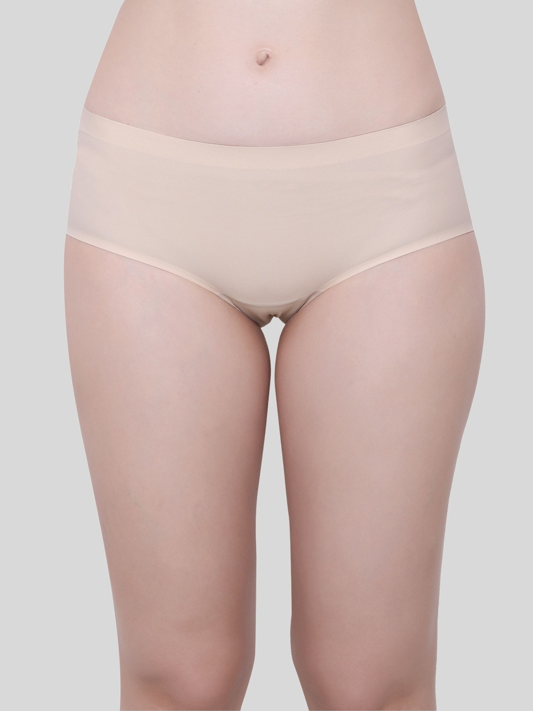 Glamoras Women Mid-Rise Seamless Inner Elastic Anti Microbial Hipster Briefs