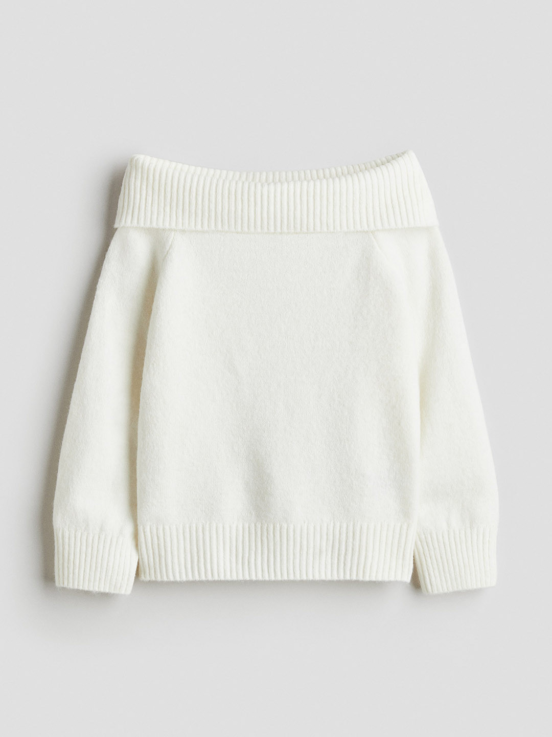 H&M Girls Off-The-Shoulder Jumper