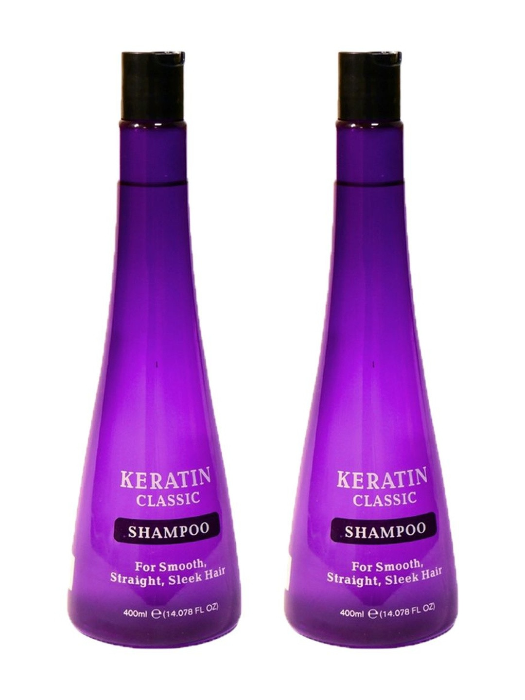 Xpel Marketing Set Of 2 Keratin Classic Shampoo For Smooth & Sleek Hair - 400 ml Each
