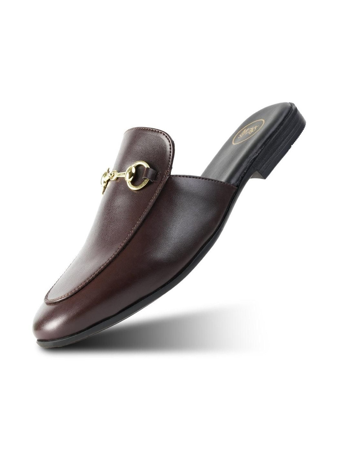 MONKSTORY Horsebit Classic Men Leather Mules