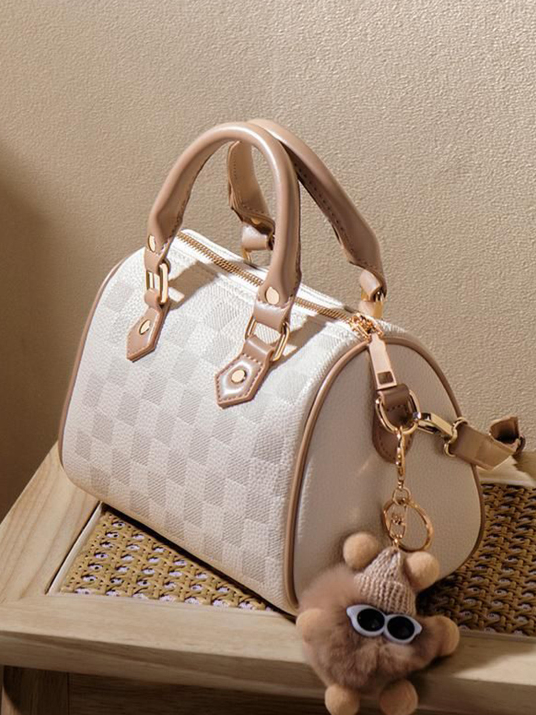 CORSICA Textured Small Bowling Handheld Bag