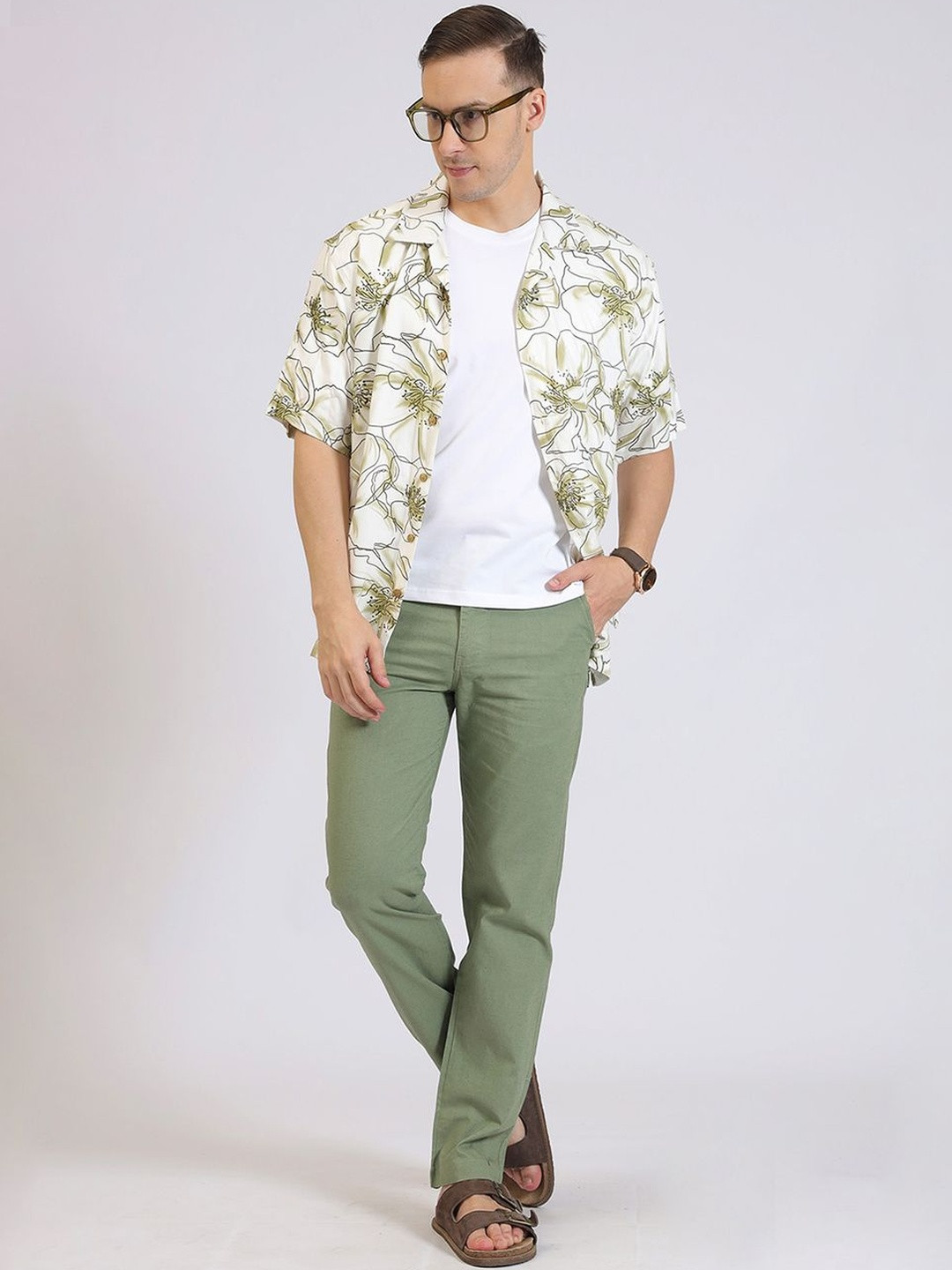 Hallstatt Life Men Straight Fit Chinos Trousers