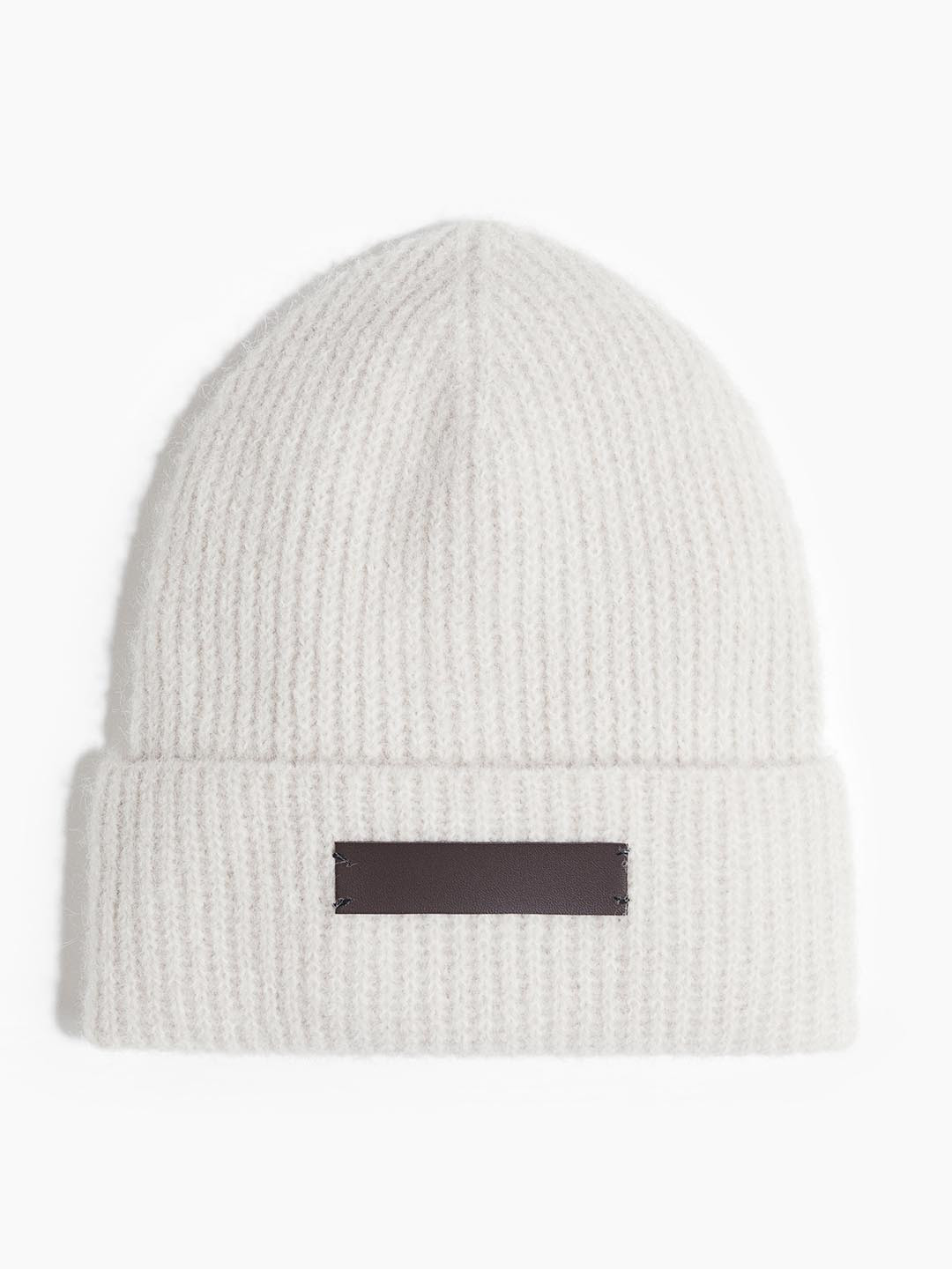 H&M Women Striped Rib-Knit Beanie