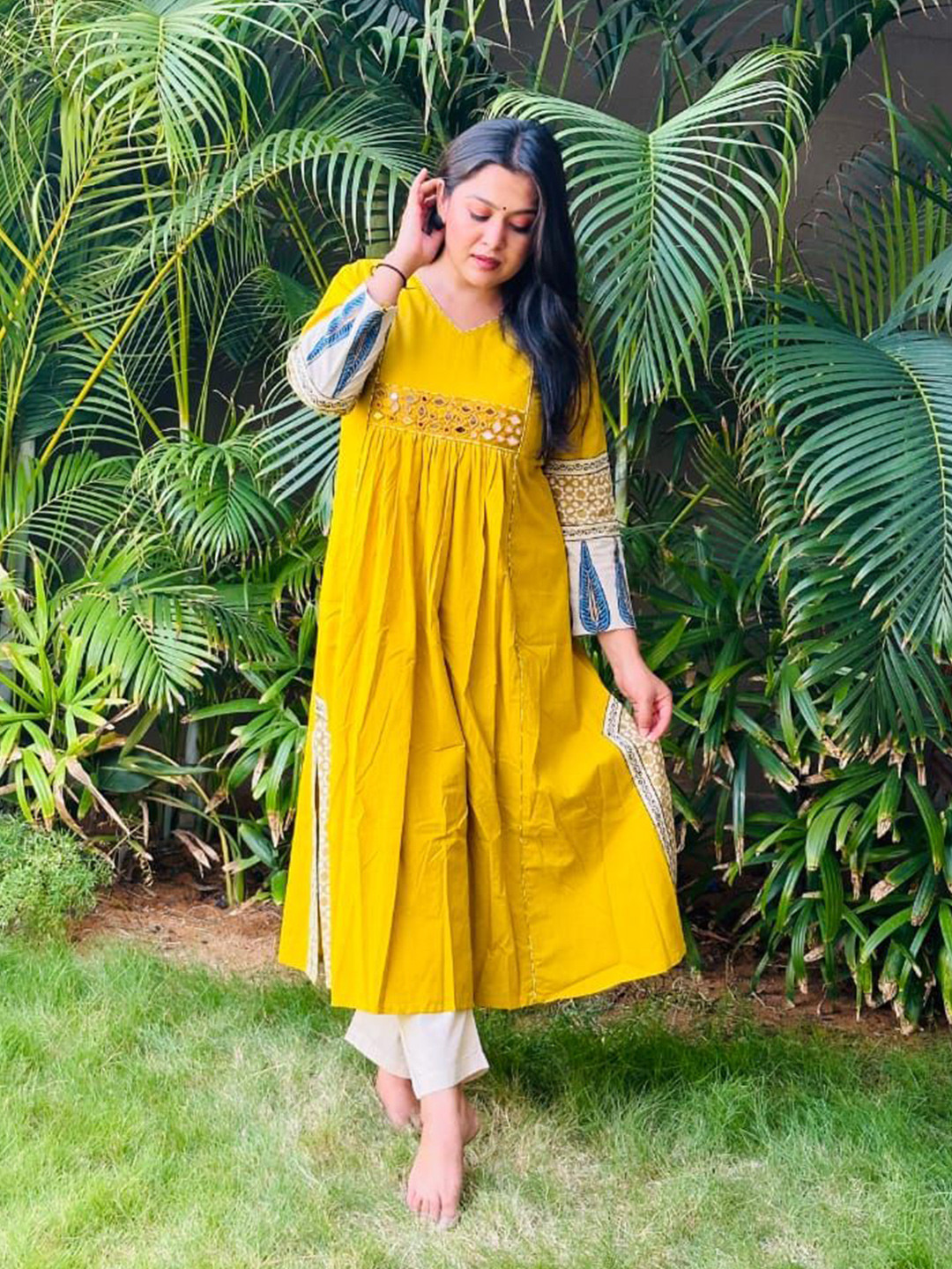 Aangan of Kutch A-Line Dress