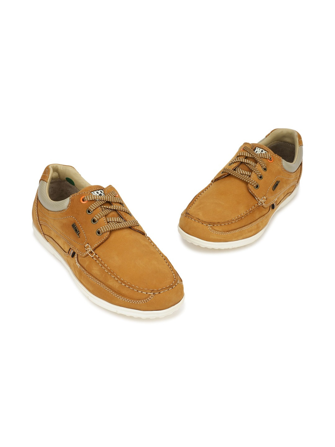 Woodland Men Nubuck Boat Shoes