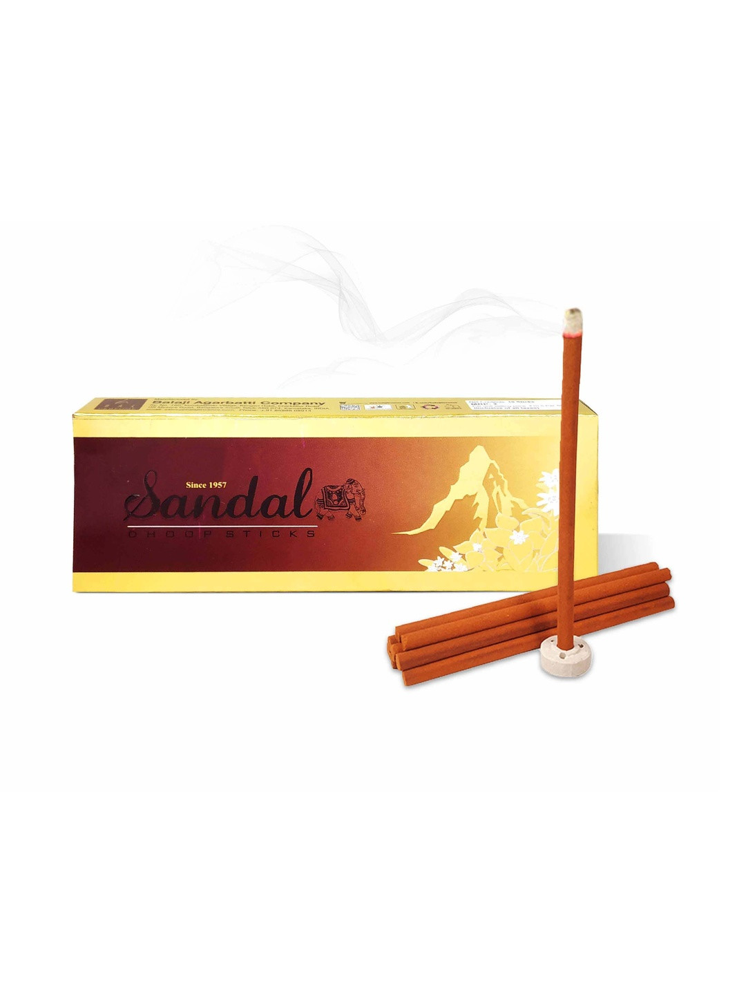 Airtick Bindu Premium 10-Pcs Chandan Scented Incense Sticks