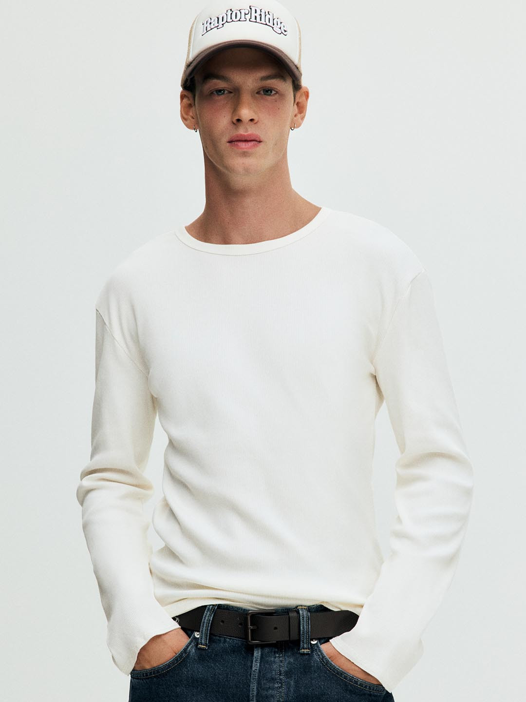 H&M Slim Fit Ribbed Top