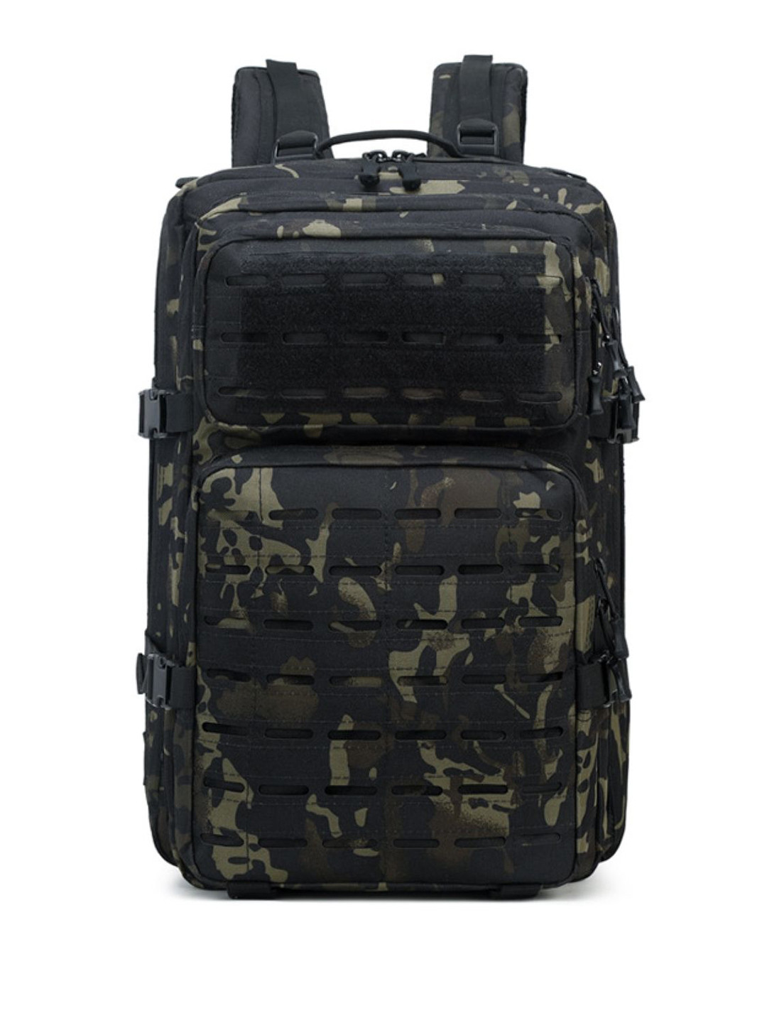 KPOP Men Camouflage Zipper Backpack 24 to 30 L