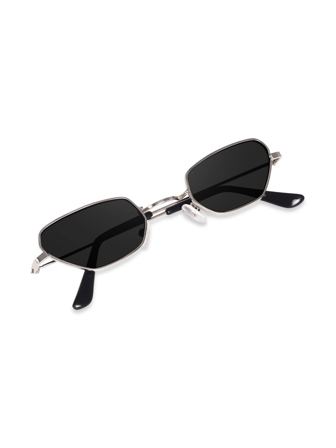 HAYDEN haiza Unisex Black Lens & Black Cateye Sunglasses With UV Protected Lens NEW1