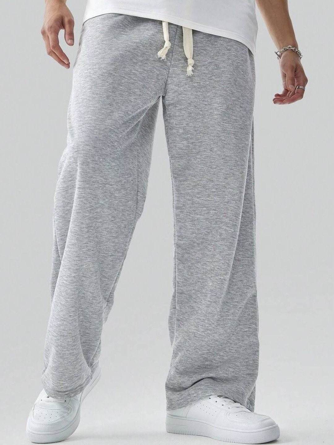 MaverIQ Men Relaxed Loose Fit Easy Wash Korean Pant