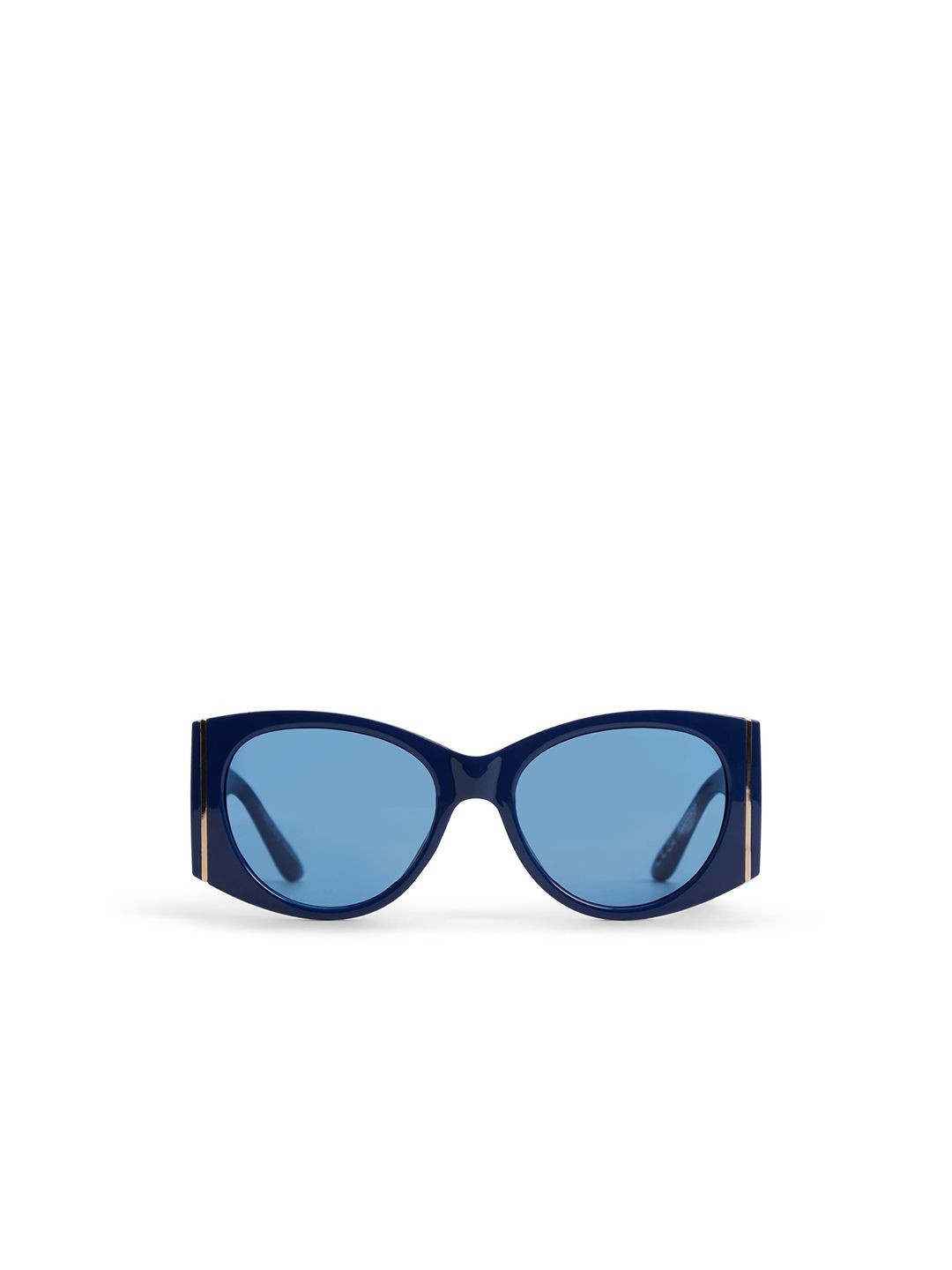 ALDO Women Blue Lens & Blue Round Sunglasses