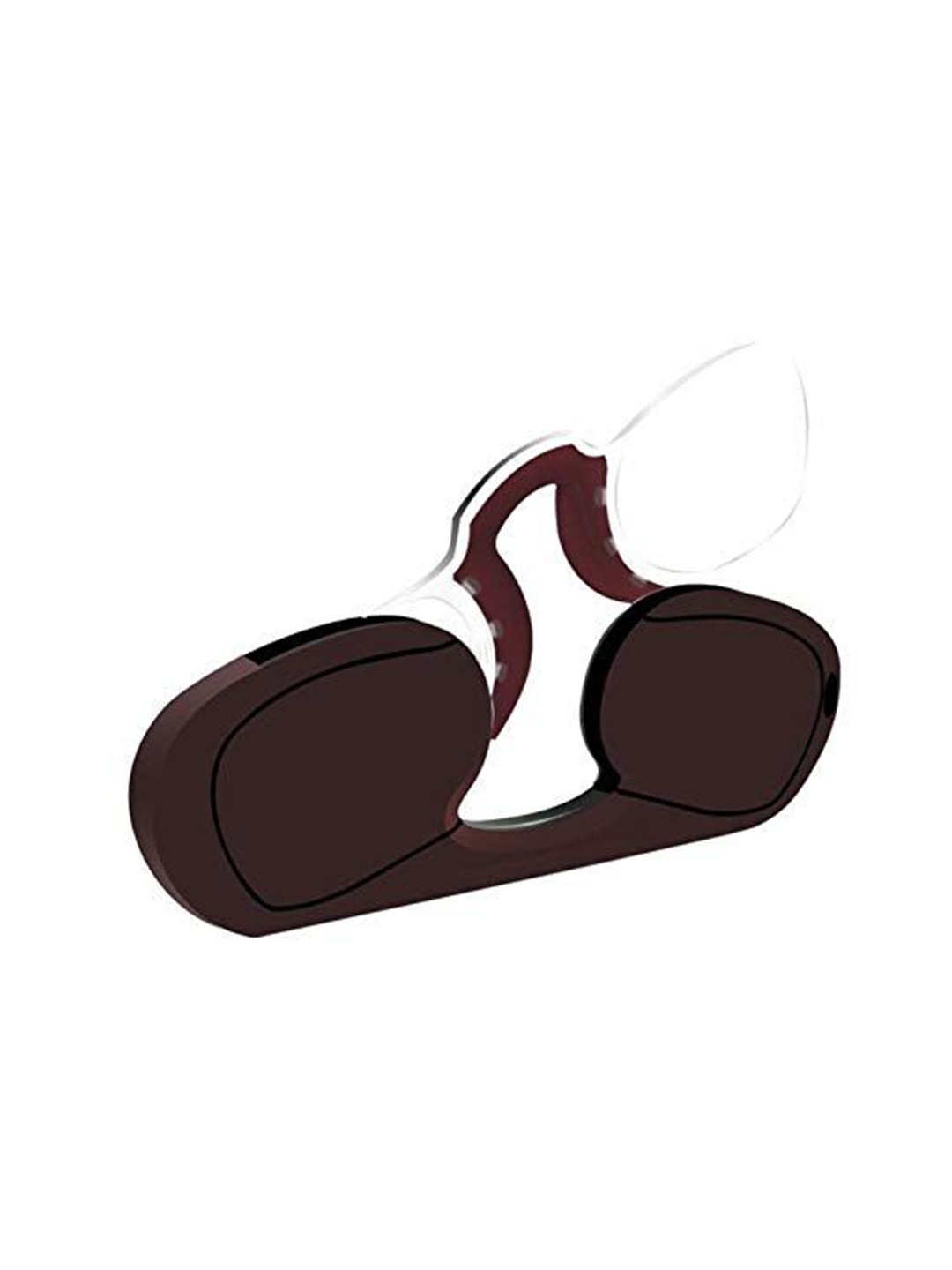 AUGEN Unisex Half Rim Ultra Thin Reading Glasses Nose Resting Pinching Readers