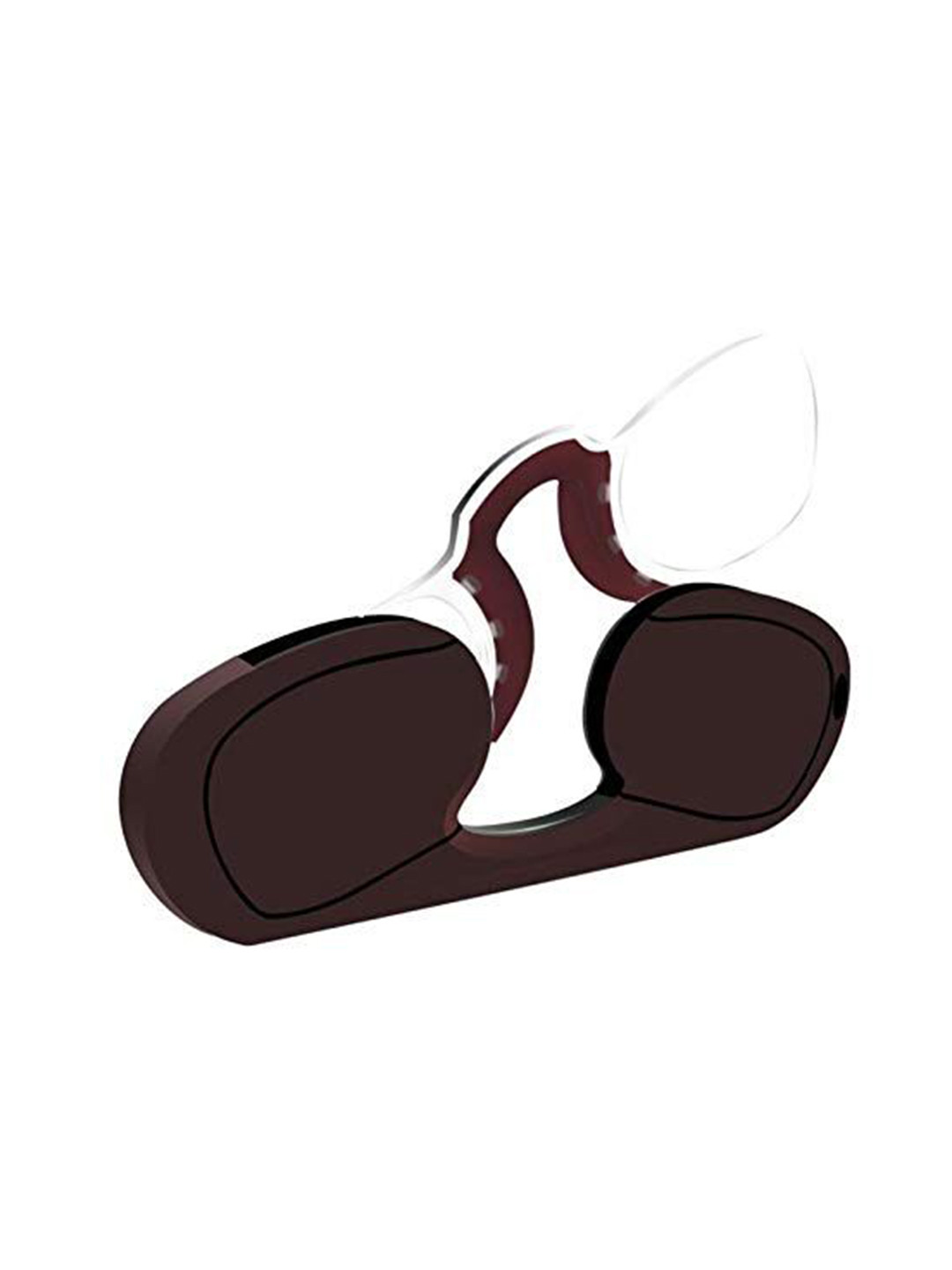 AUGEN Unisex Half Rim Ultra Thin Reading Glasses Nose Resting Pinching Readers